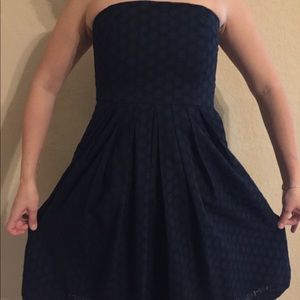 Gap Eyelet Strapless Dress